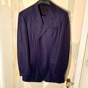 Canali pinstripe suit